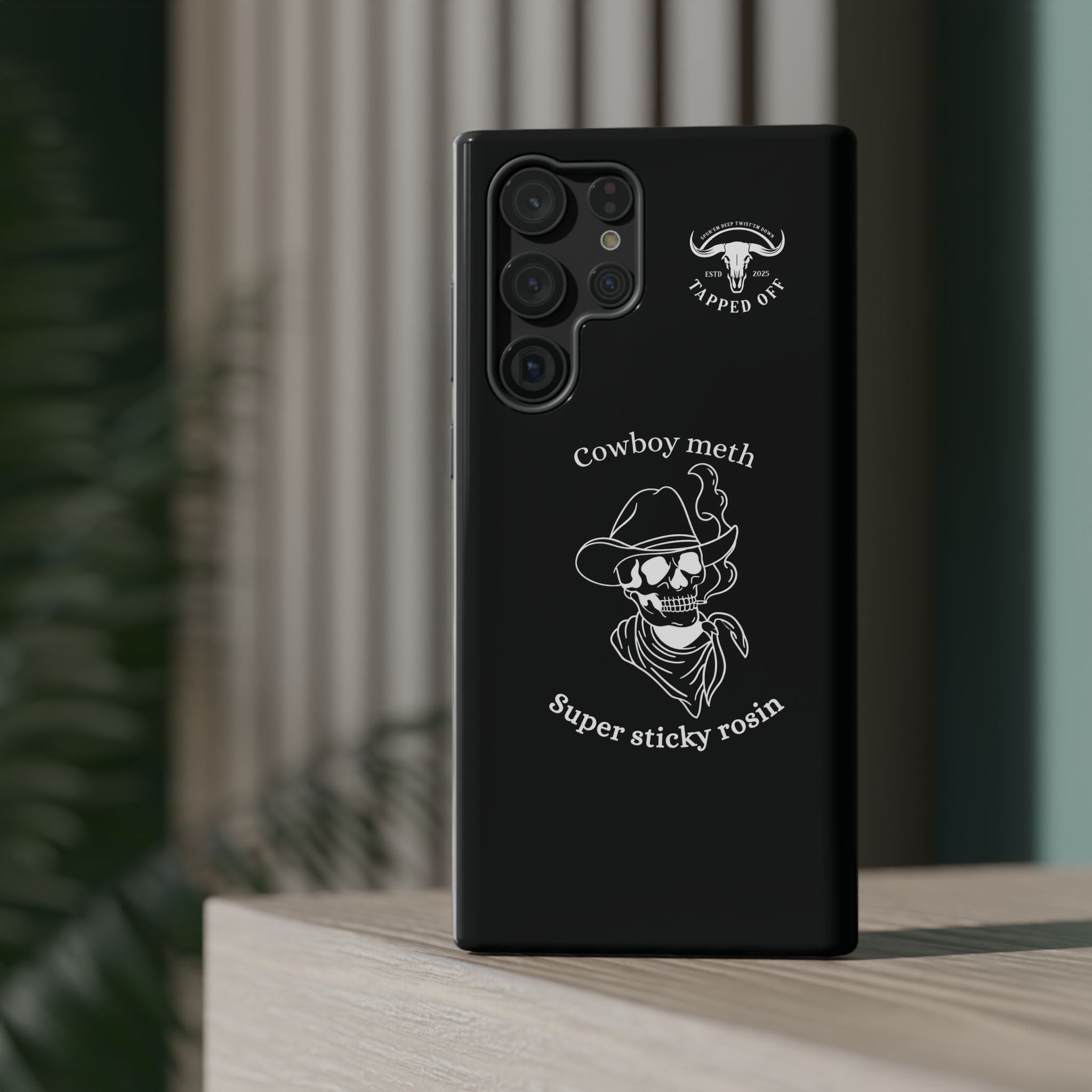 Cowboy meth phone case