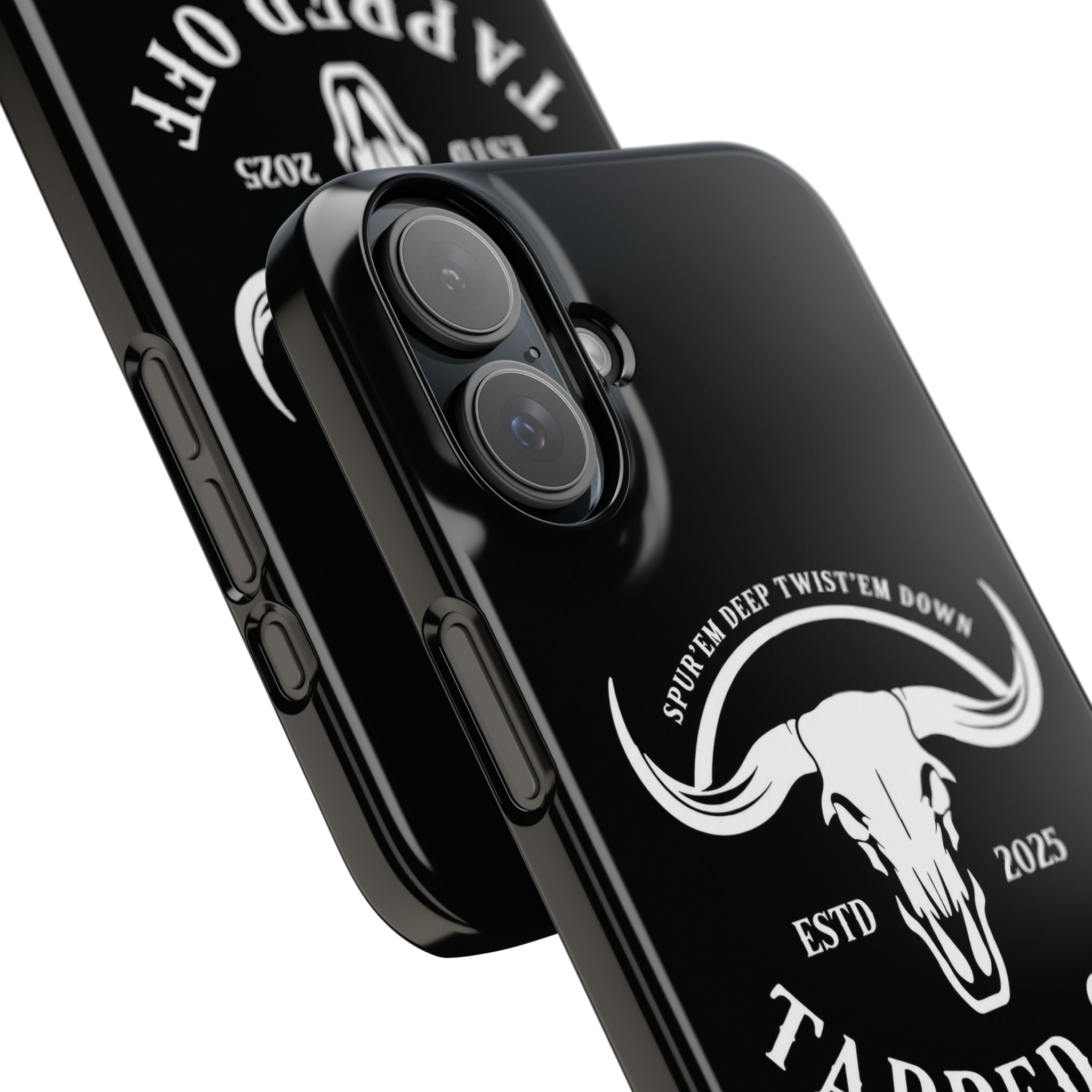 Tapped off phone case