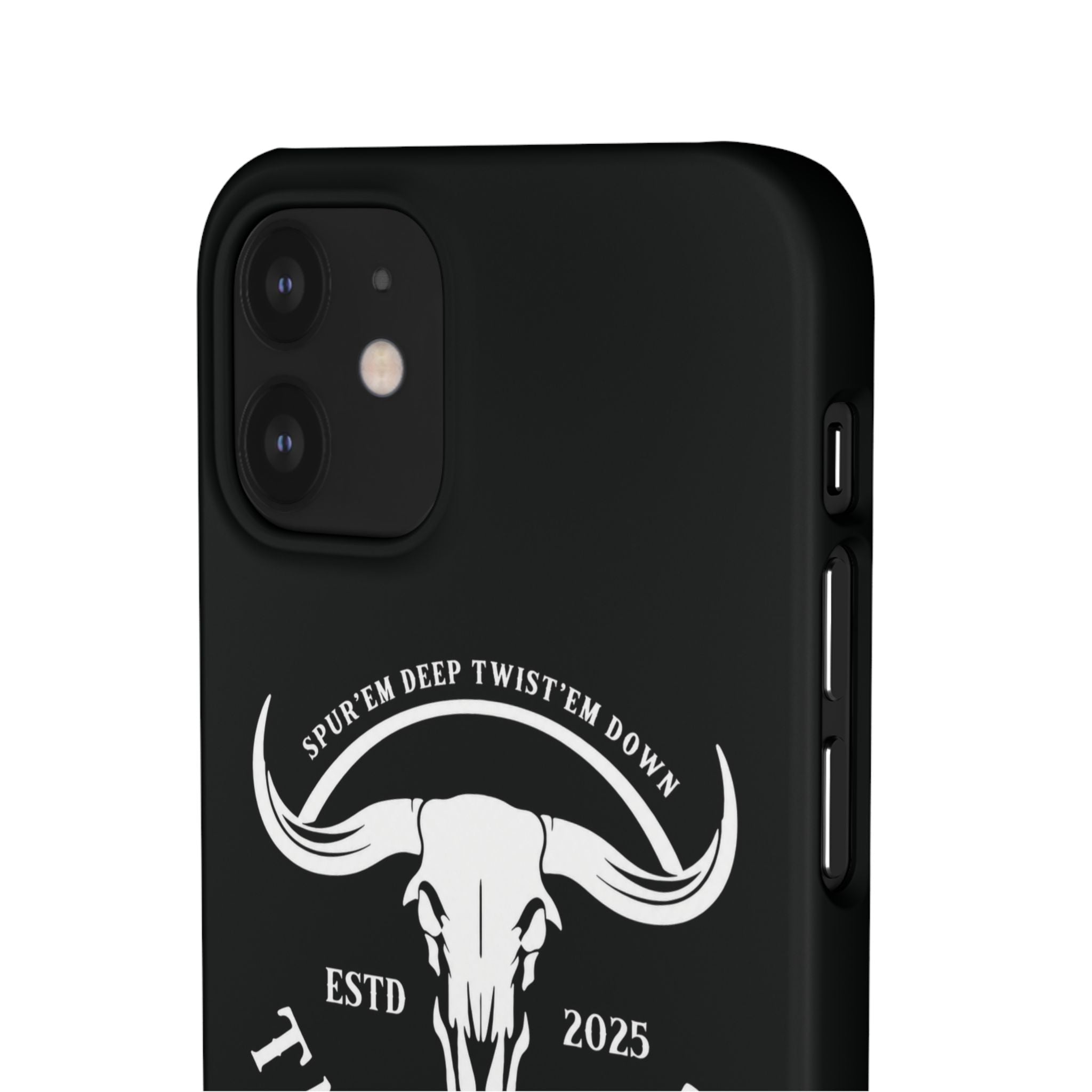 Tapped off phone case