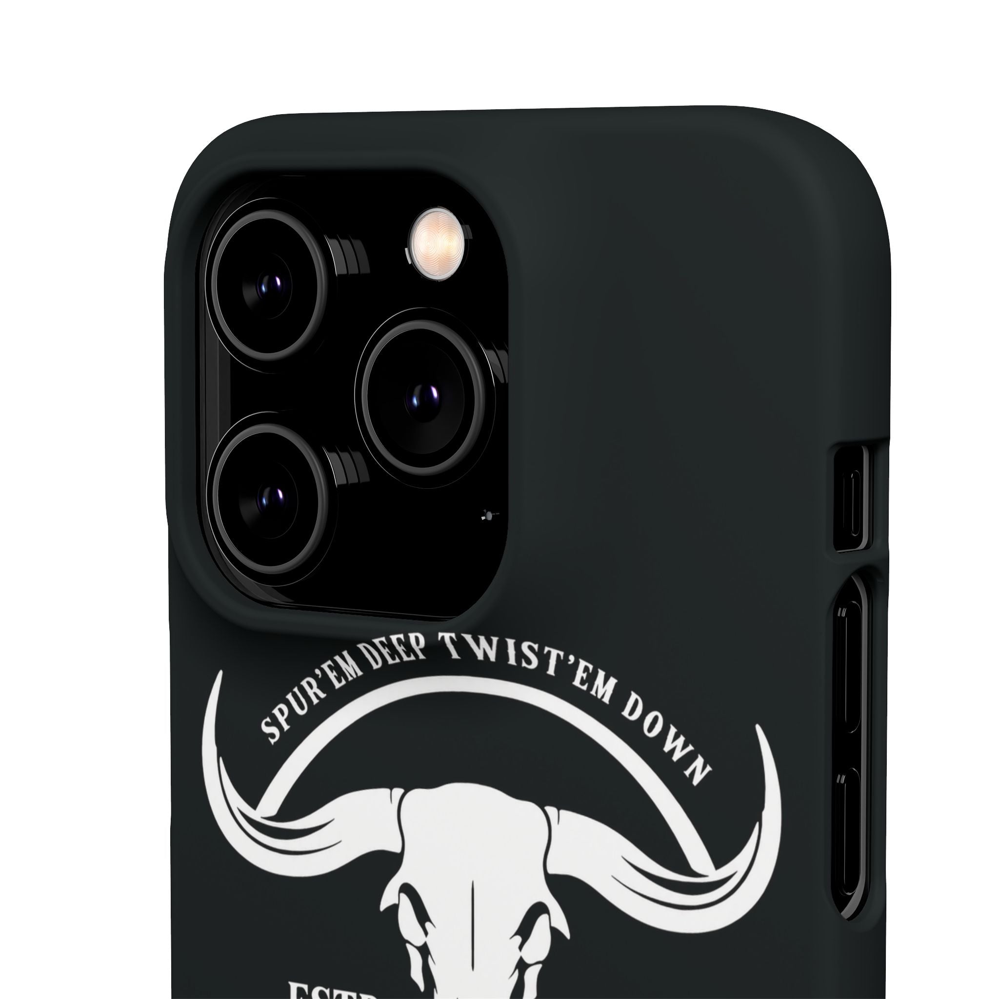 Tapped off phone case