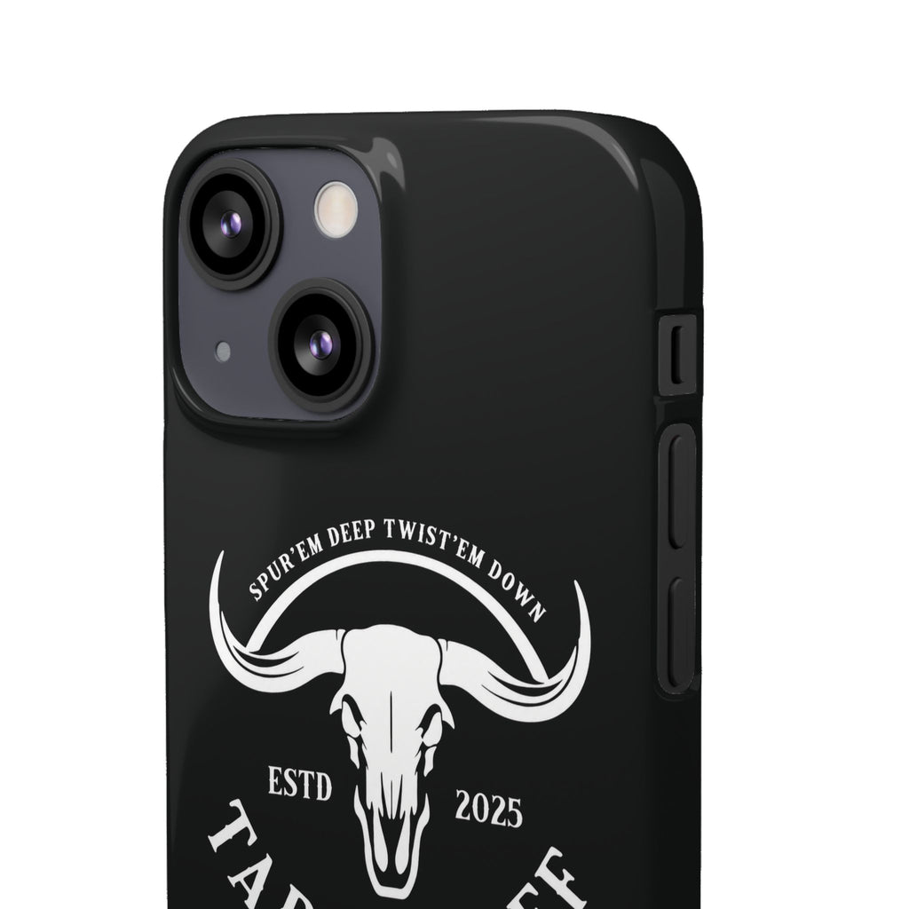Tapped off phone case