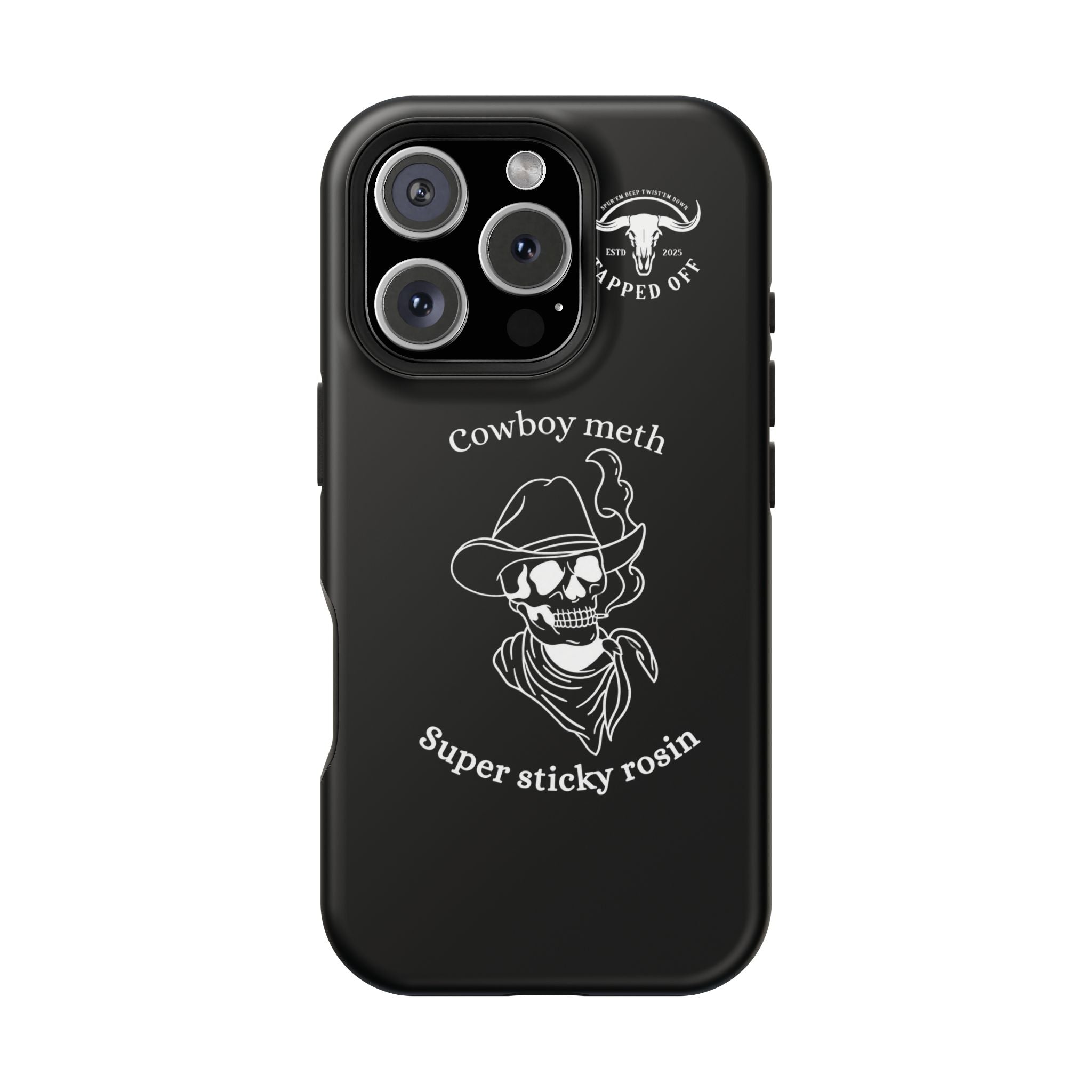 Cowboy meth phone case