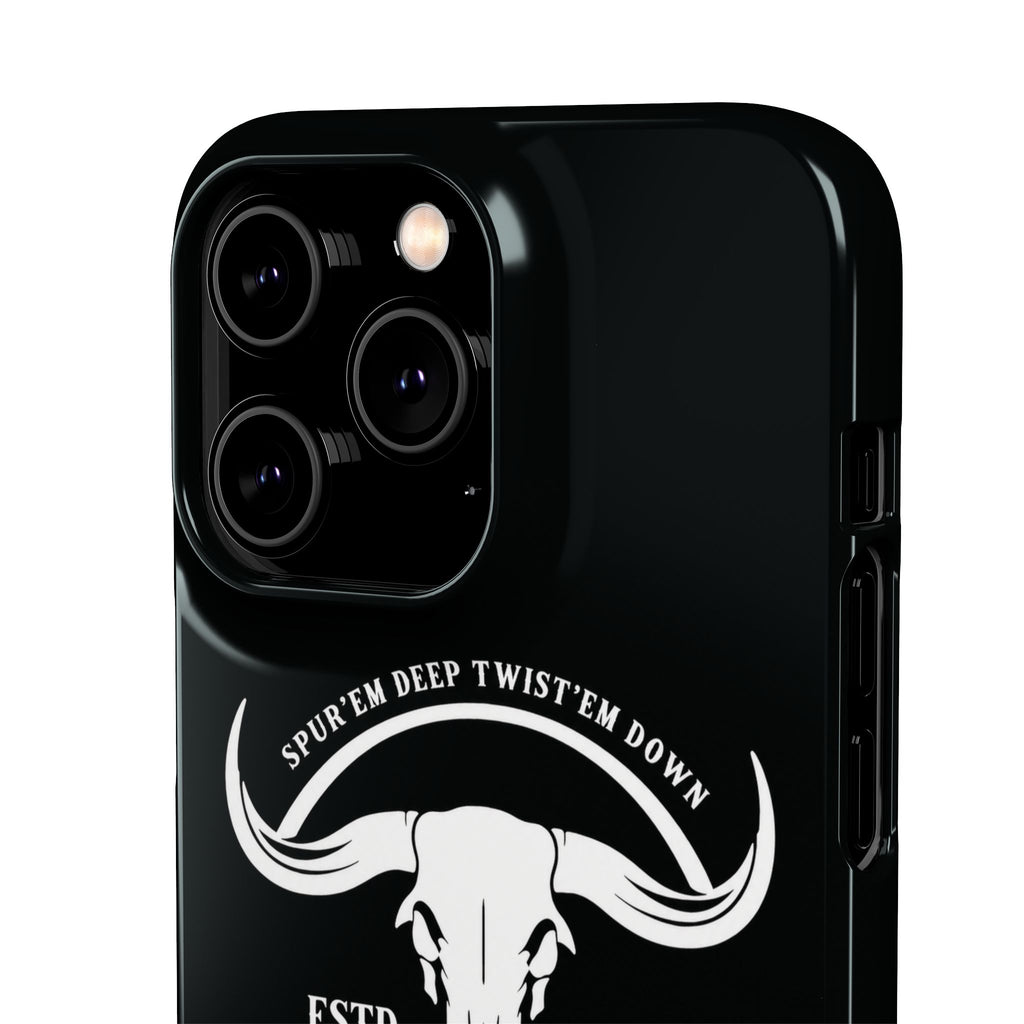 Tapped off phone case