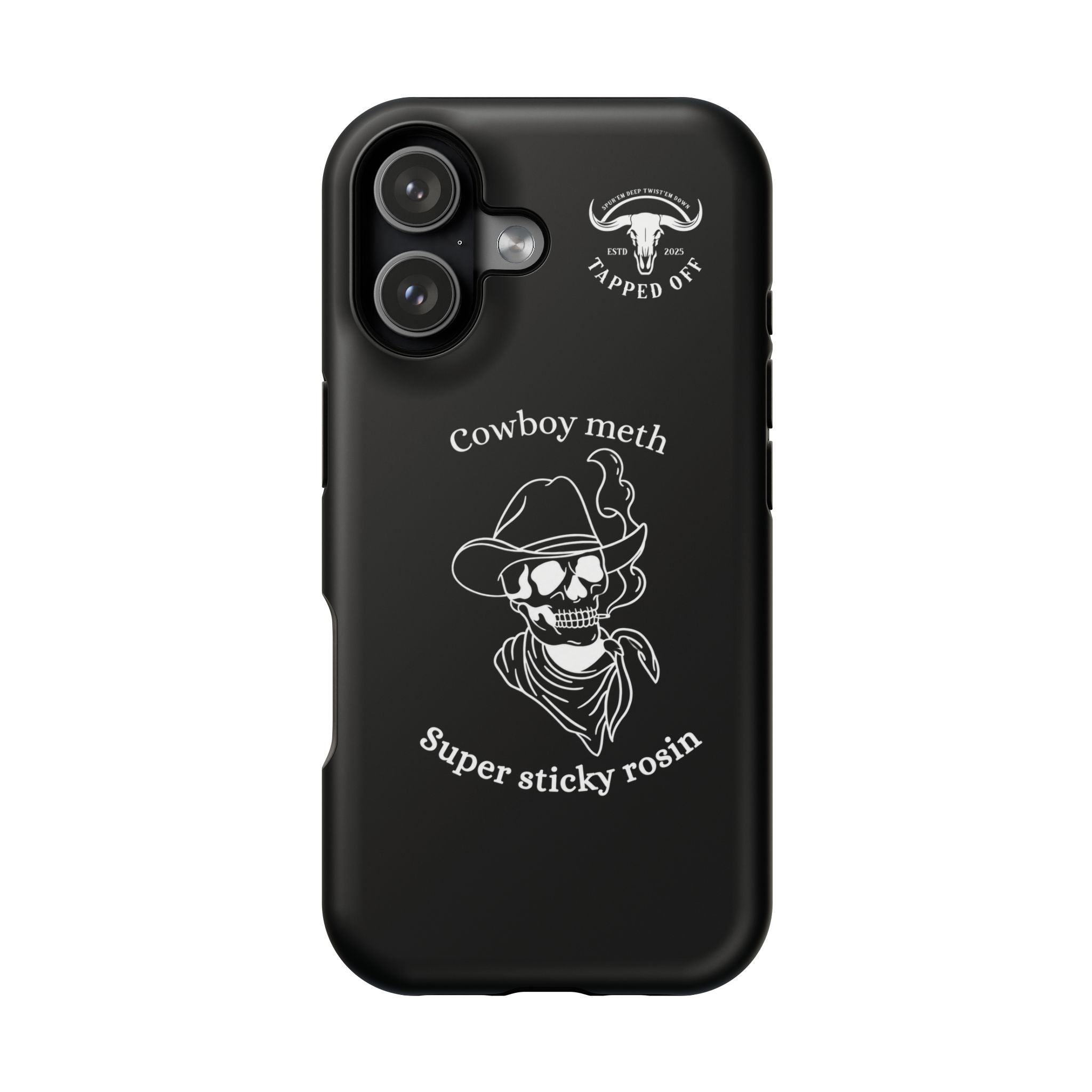 Cowboy meth phone case