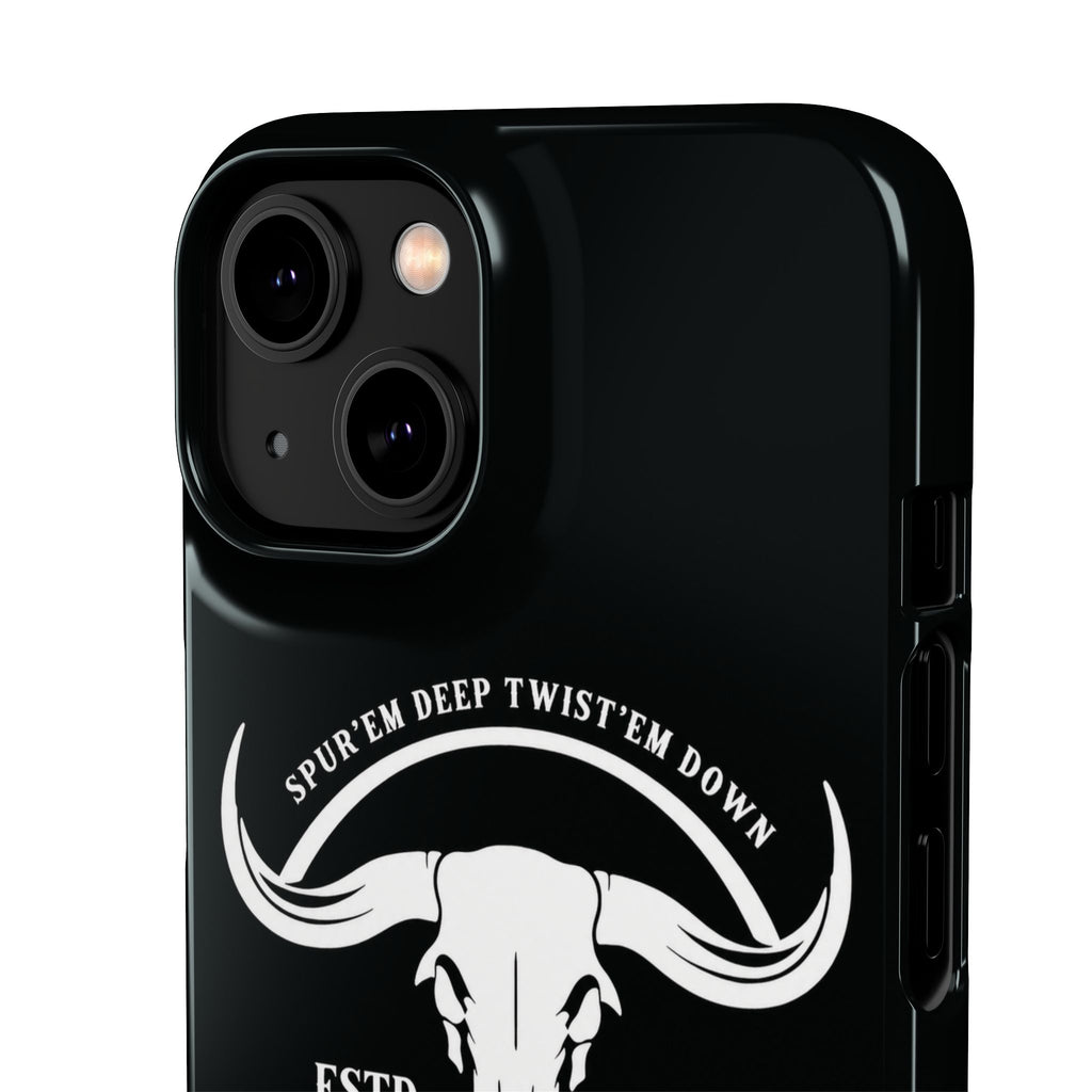 Tapped off phone case