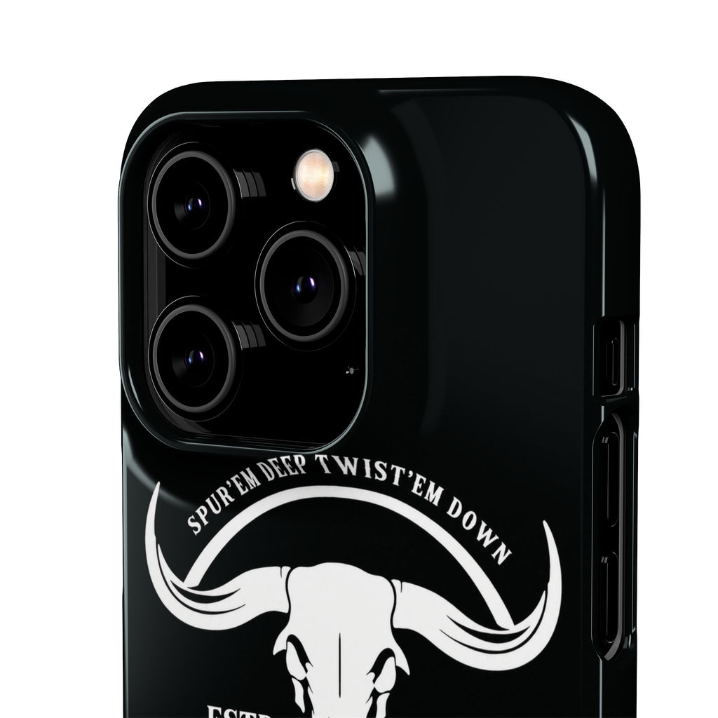 Tapped off phone case