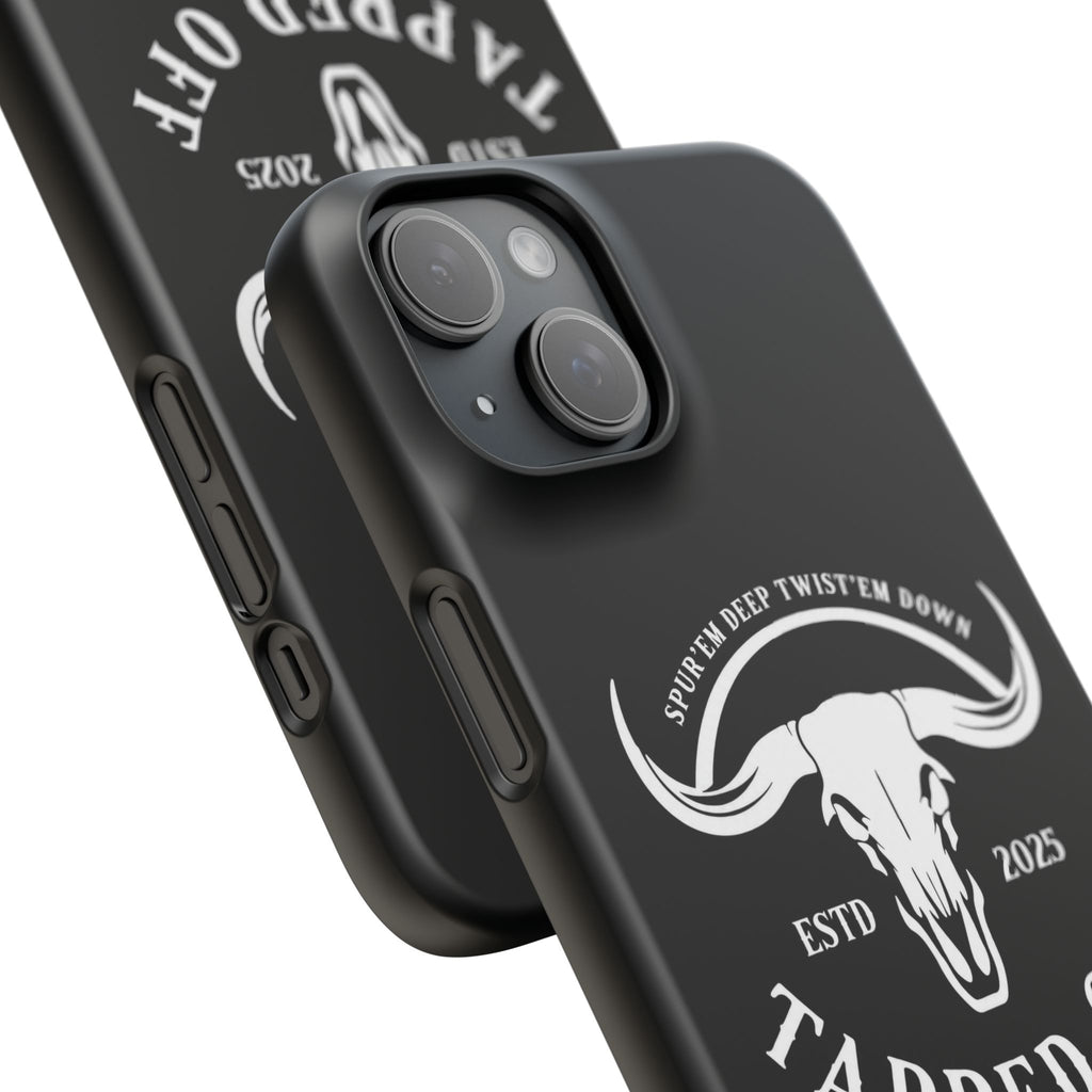 Tapped off phone case