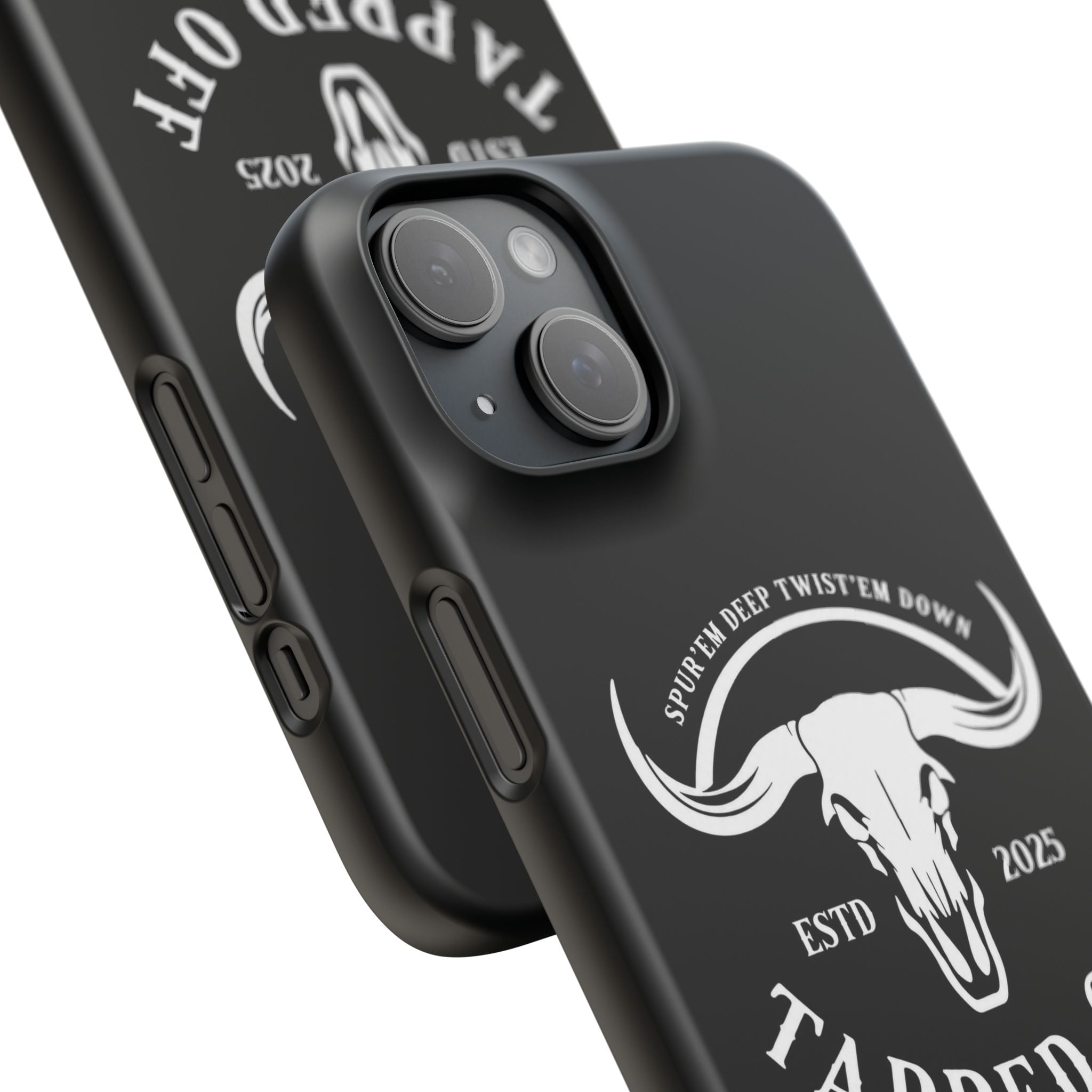 Tapped off phone case