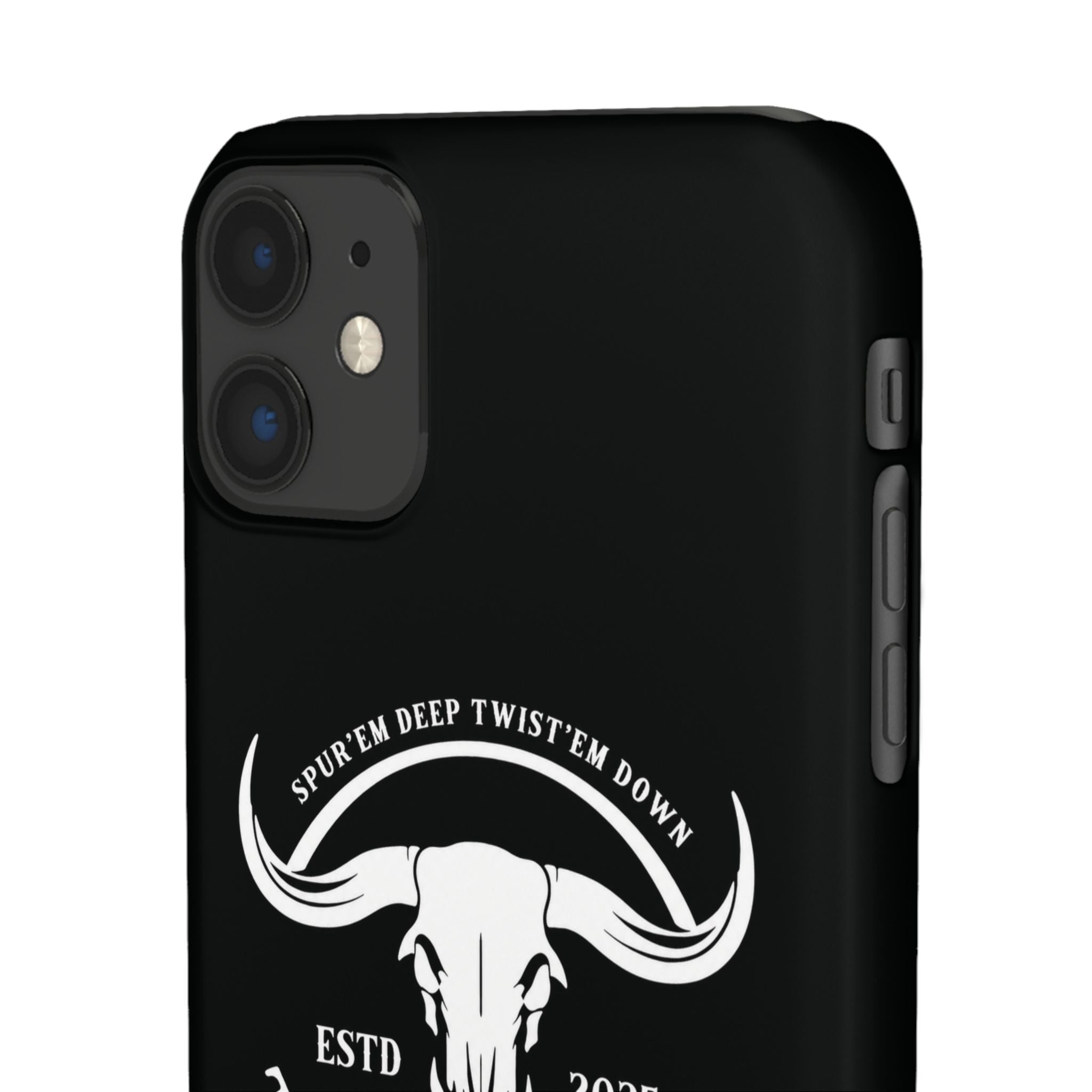 Tapped off phone case