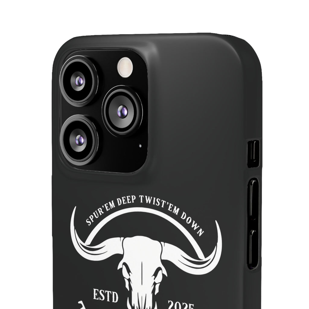 Tapped off phone case