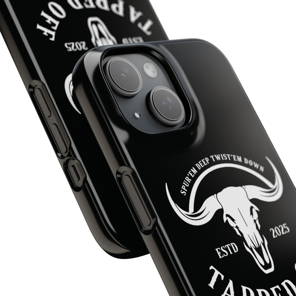 Tapped off phone case