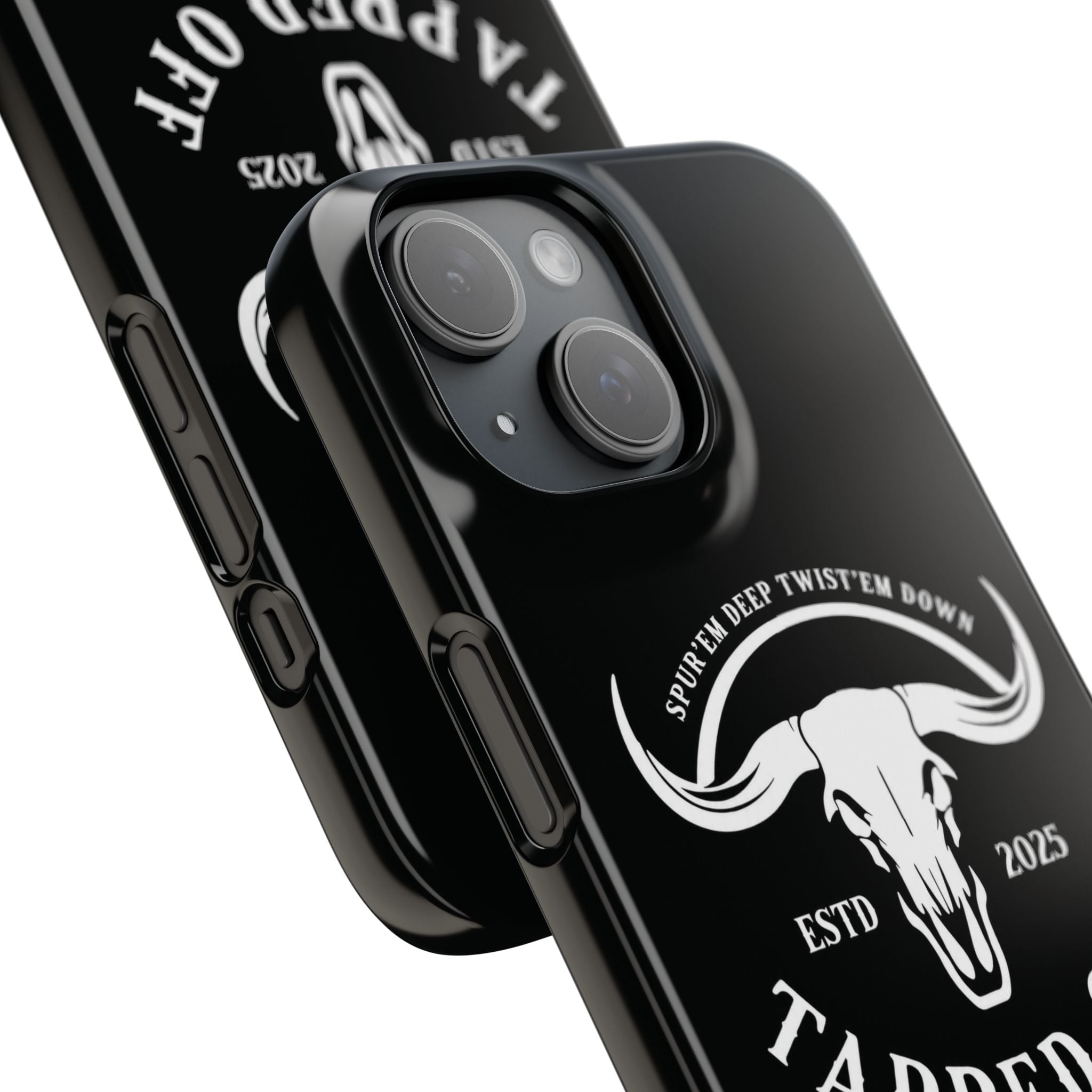 Tapped off phone case