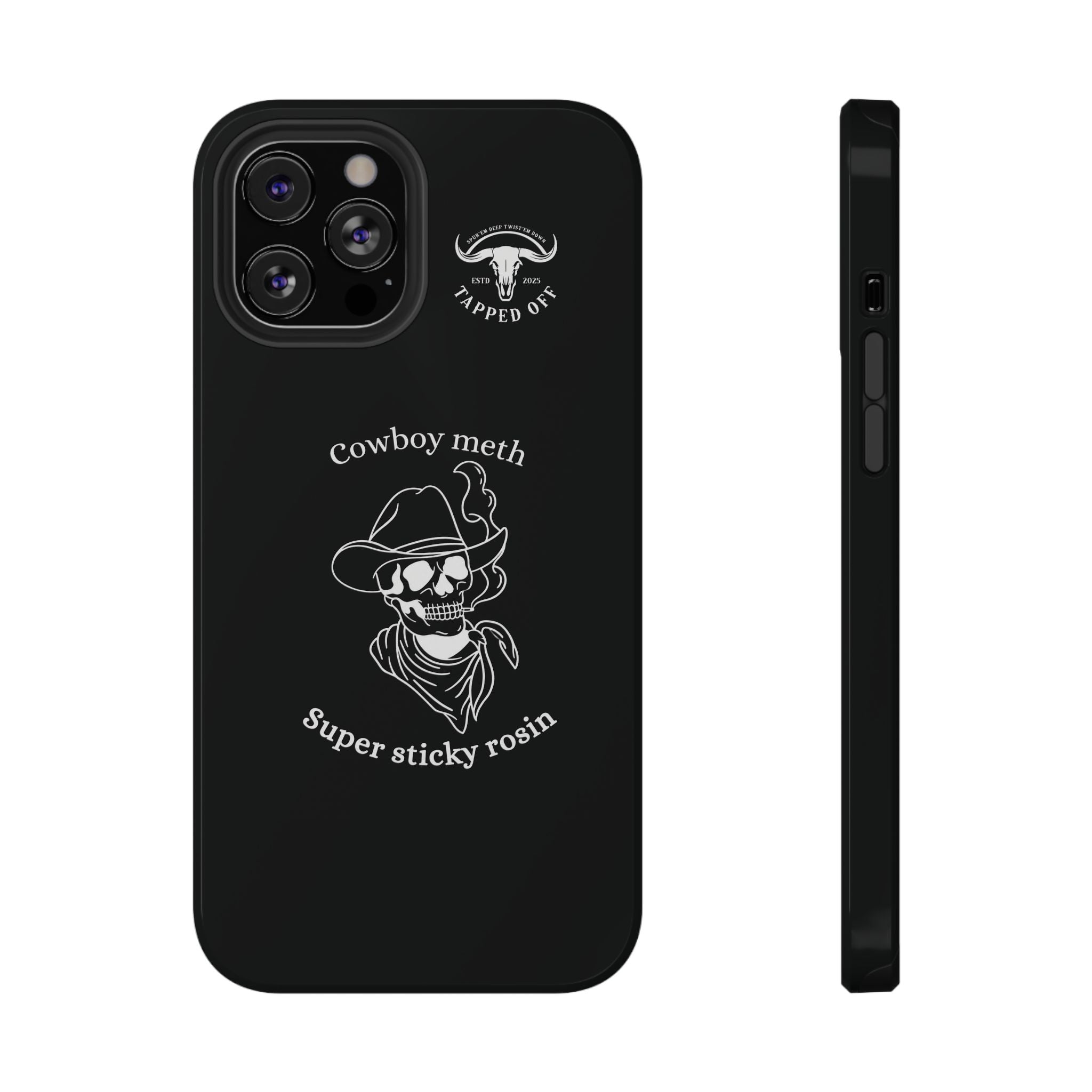 Cowboy meth phone case