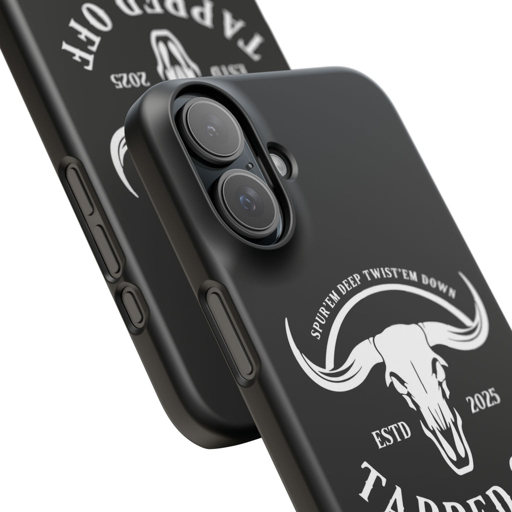 Tapped off phone case