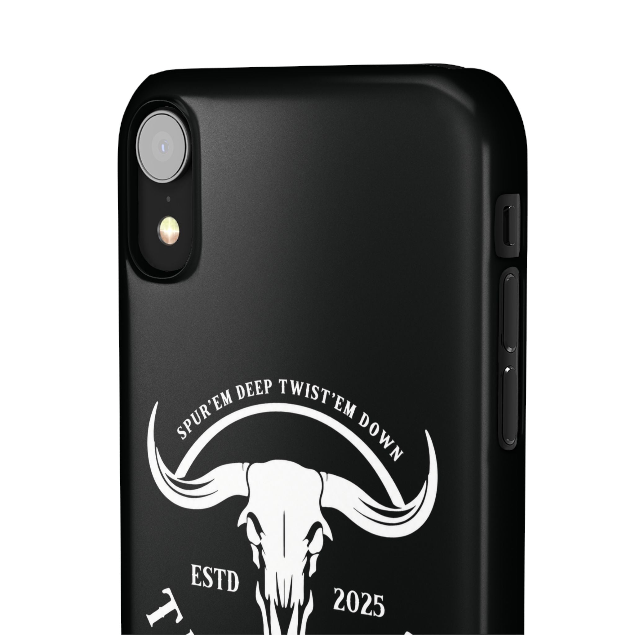 Tapped off phone case