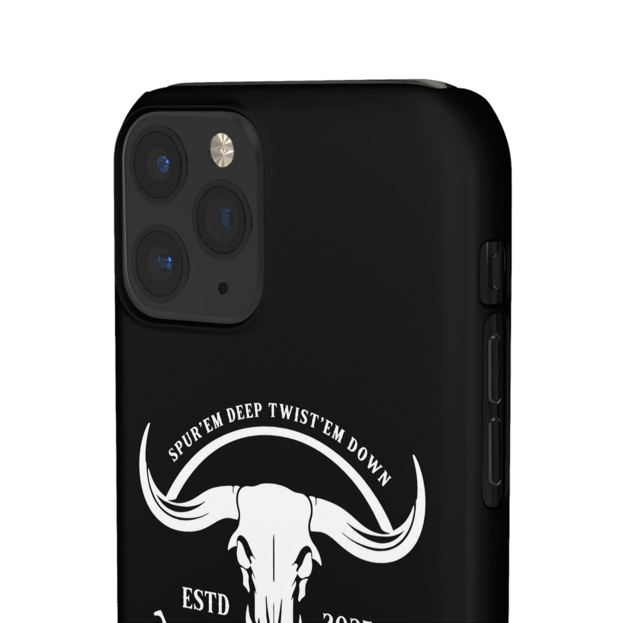 Tapped off phone case