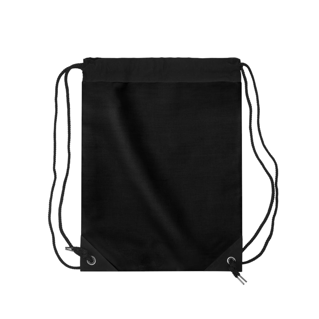 Tapped off draw string bag