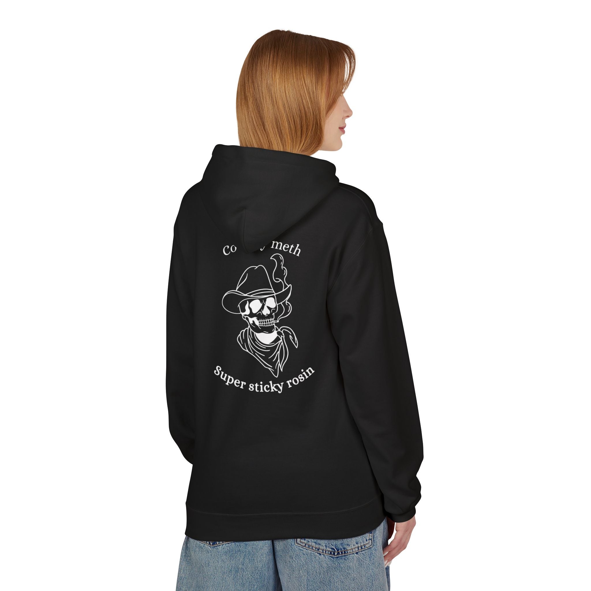 Cowboy meth white hoodie