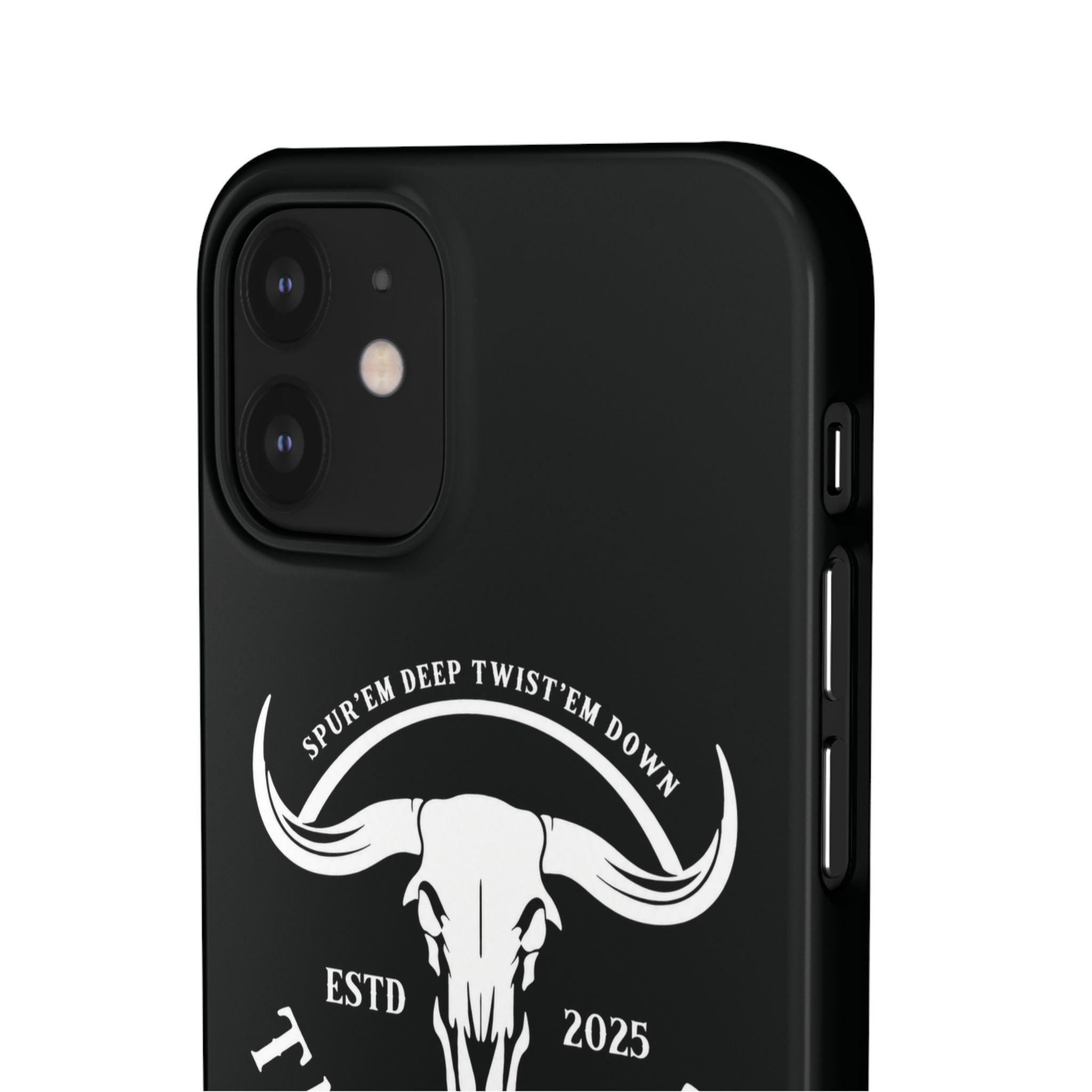 Tapped off phone case