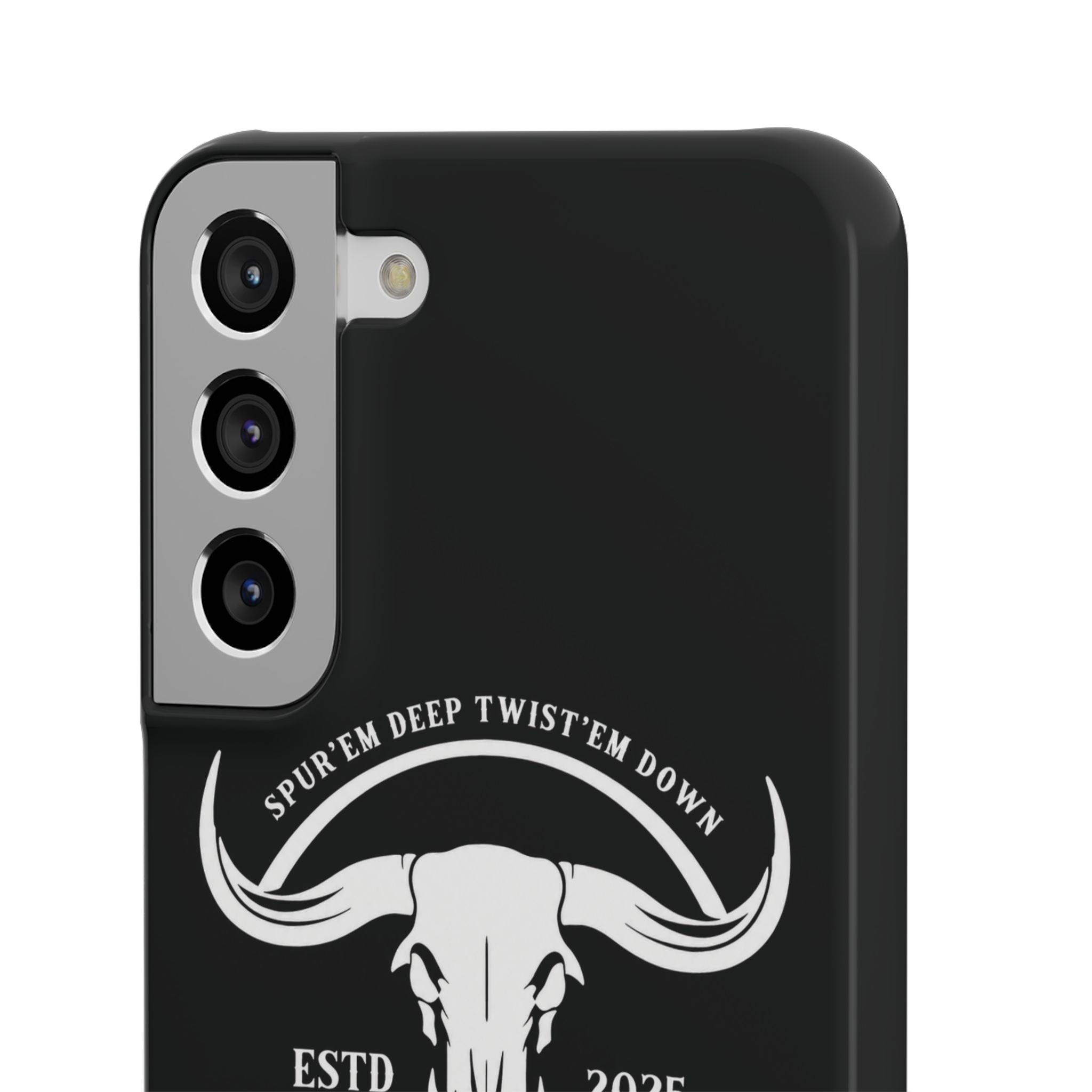 Tapped off phone case