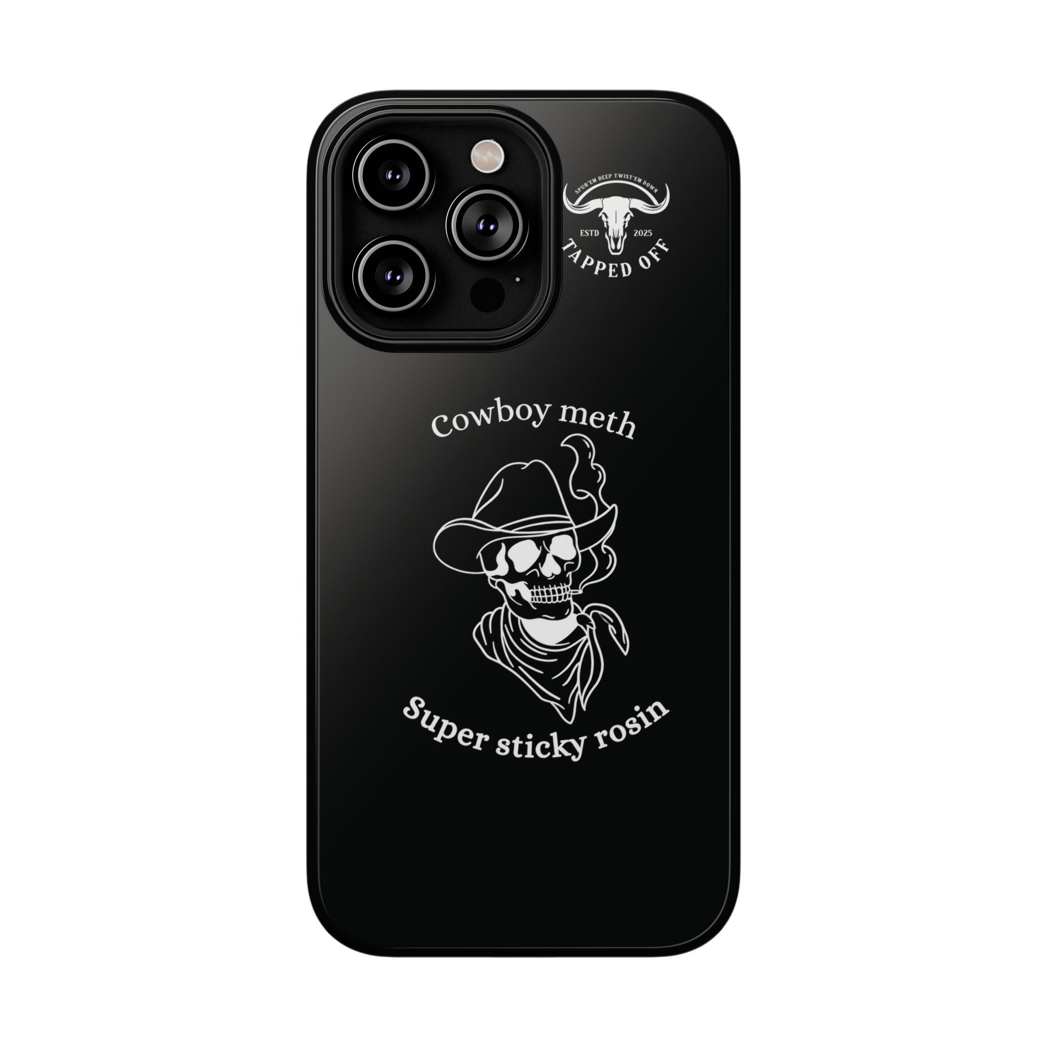 Cowboy meth phone case