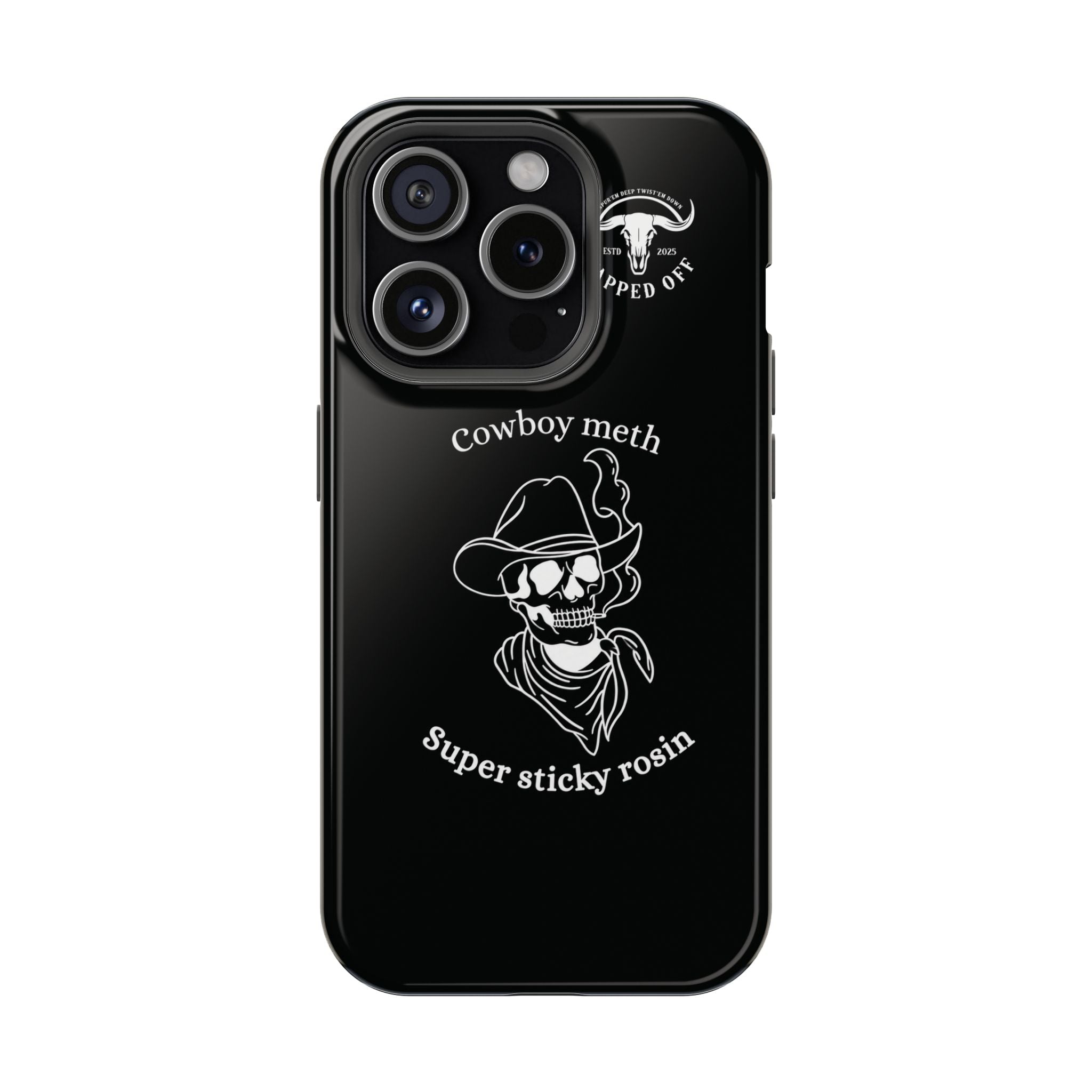 Cowboy meth phone case