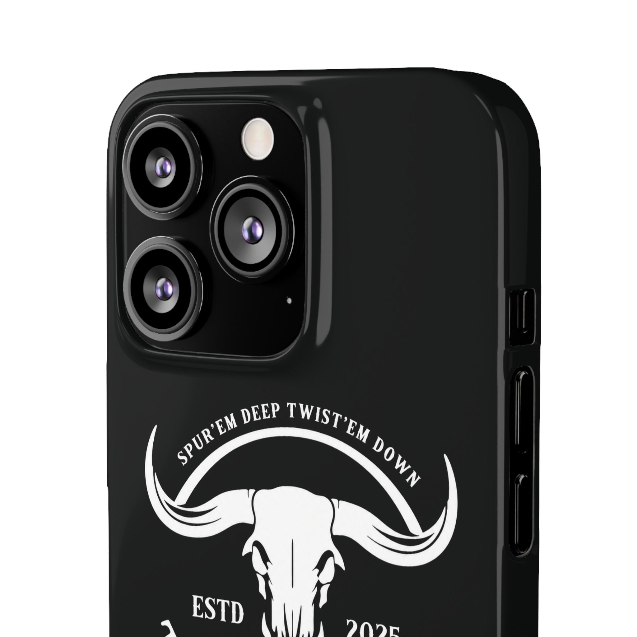 Tapped off phone case