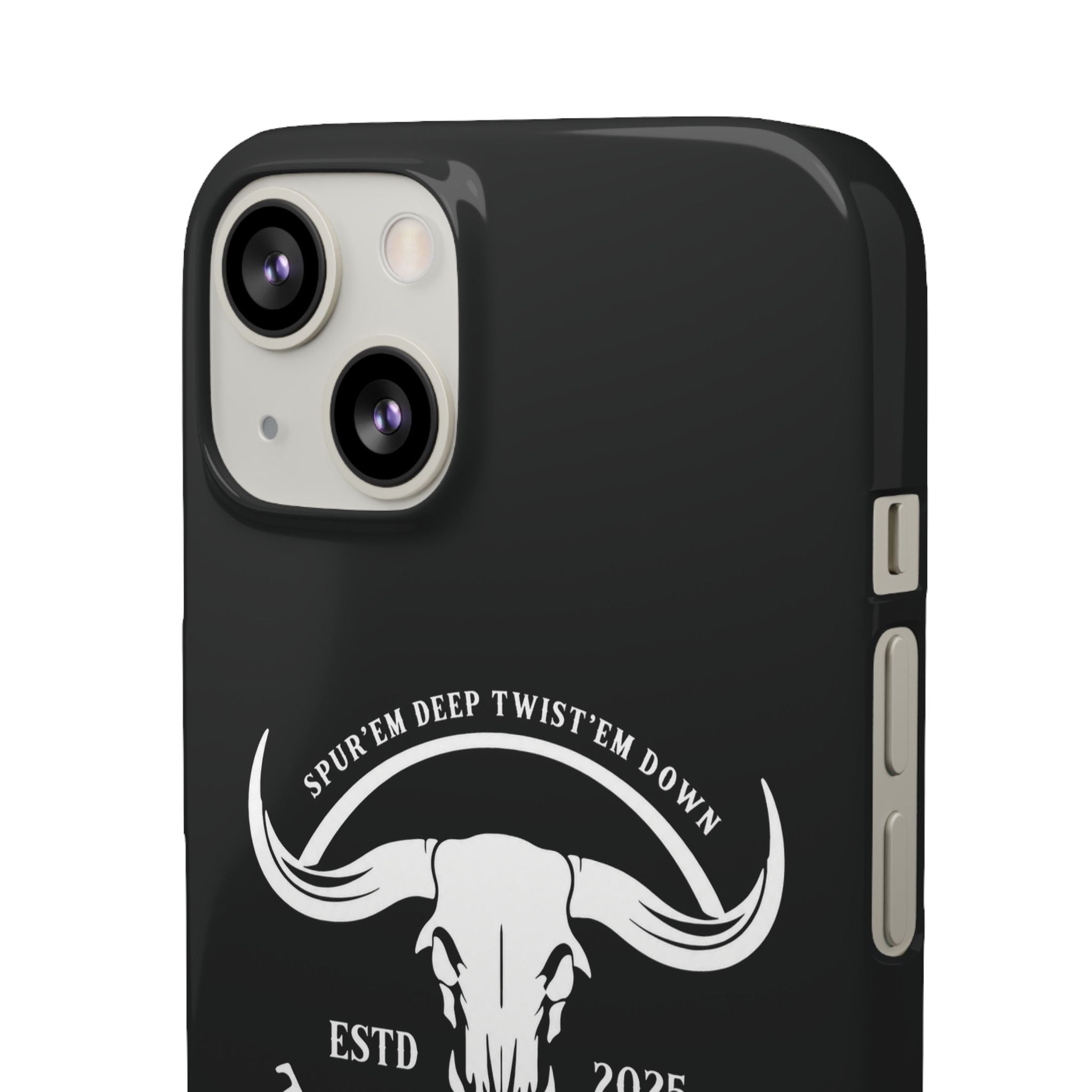 Tapped off phone case