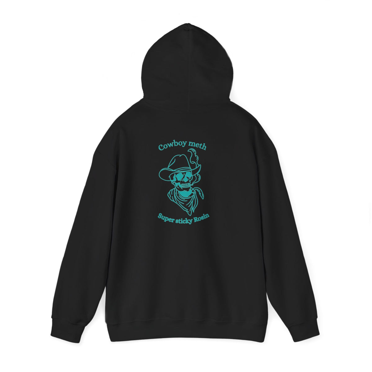 Cowboy meth turquoise hoodie