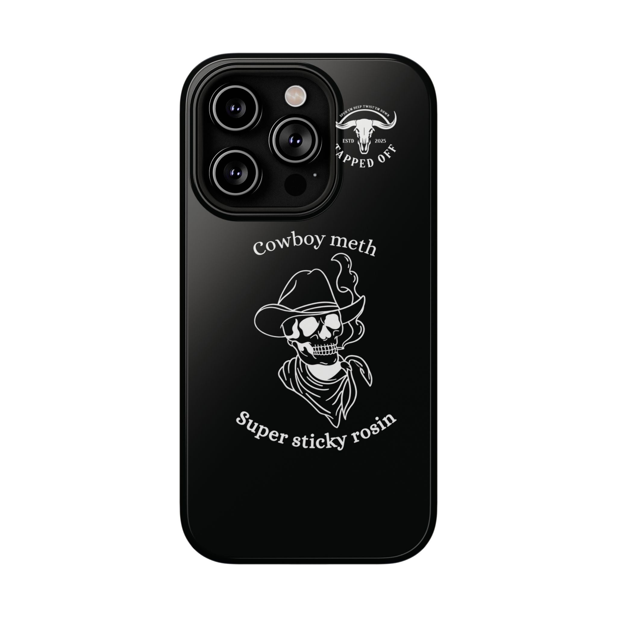 Cowboy meth phone case