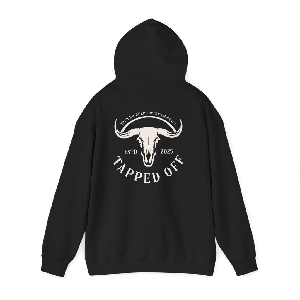 Tapped off bull riders collection hoodie