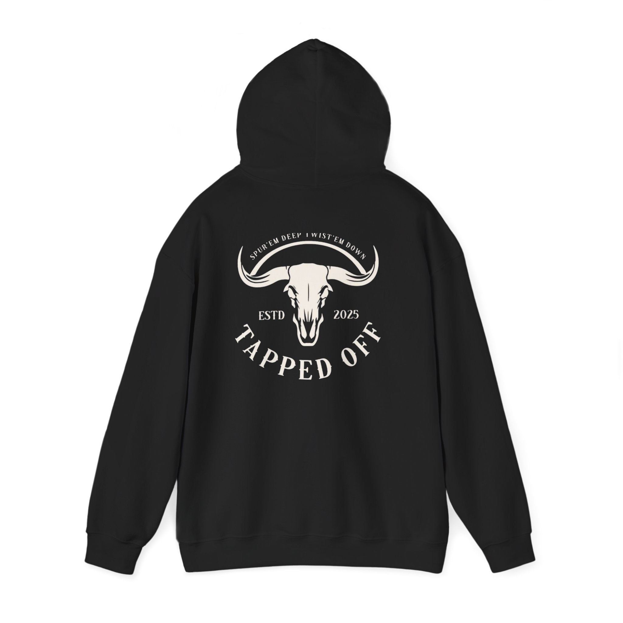Tapped off bull riders collection hoodie