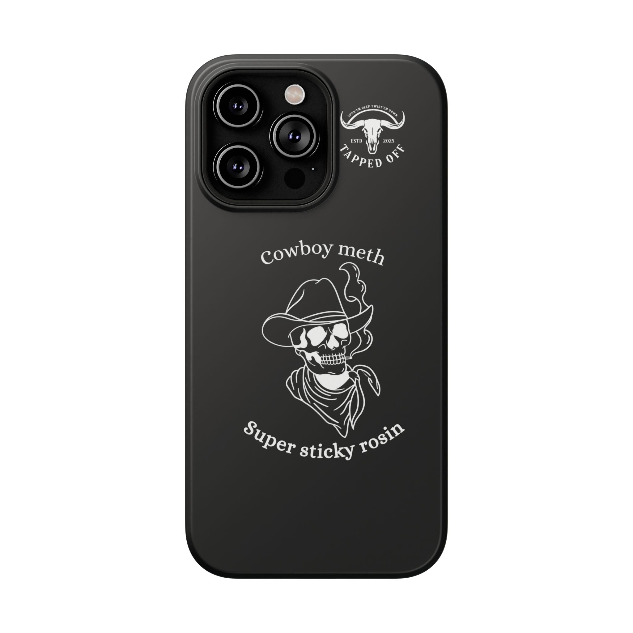 Cowboy meth phone case
