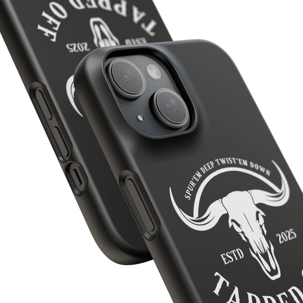 Tapped off phone case