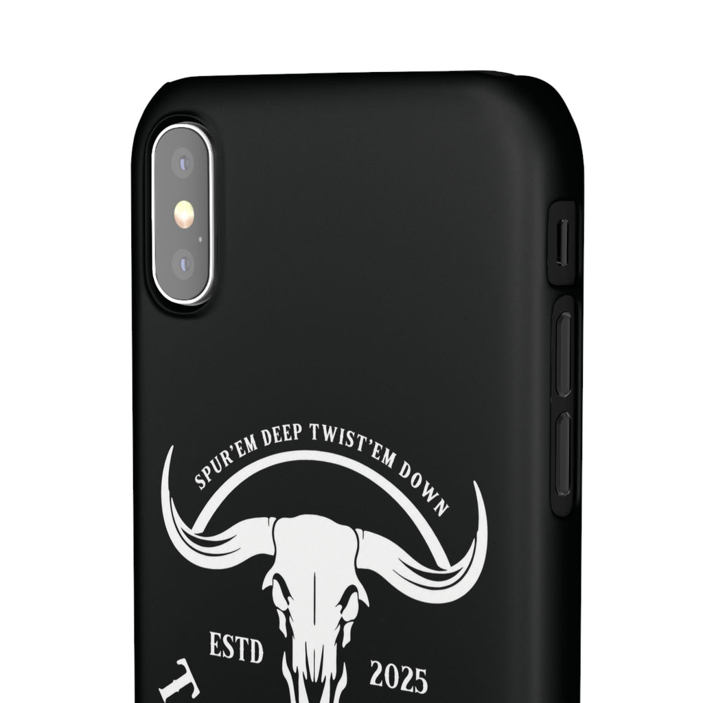 Tapped off phone case