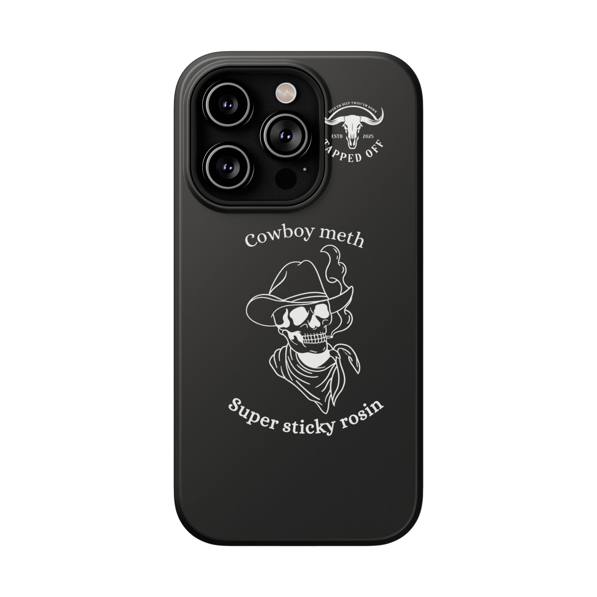 Cowboy meth phone case