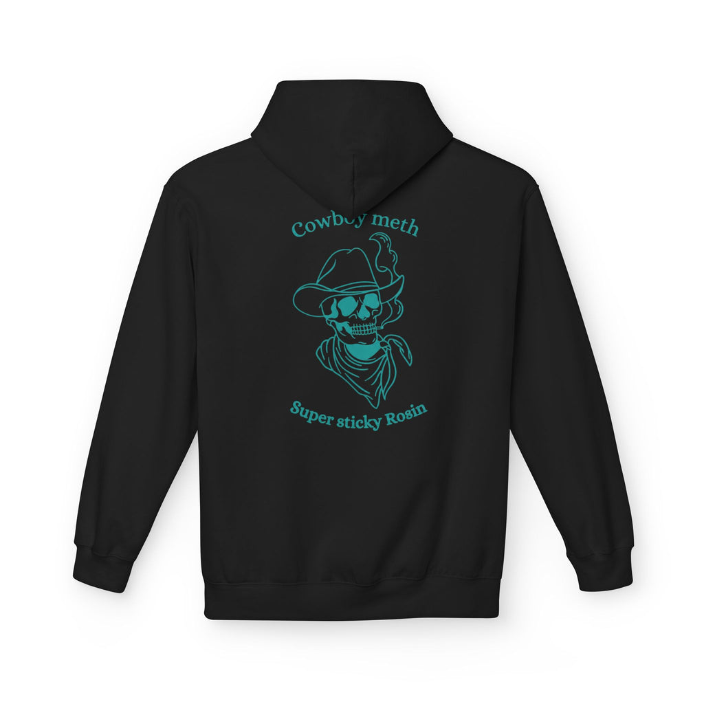 Cowboy meth turquoise hoodie