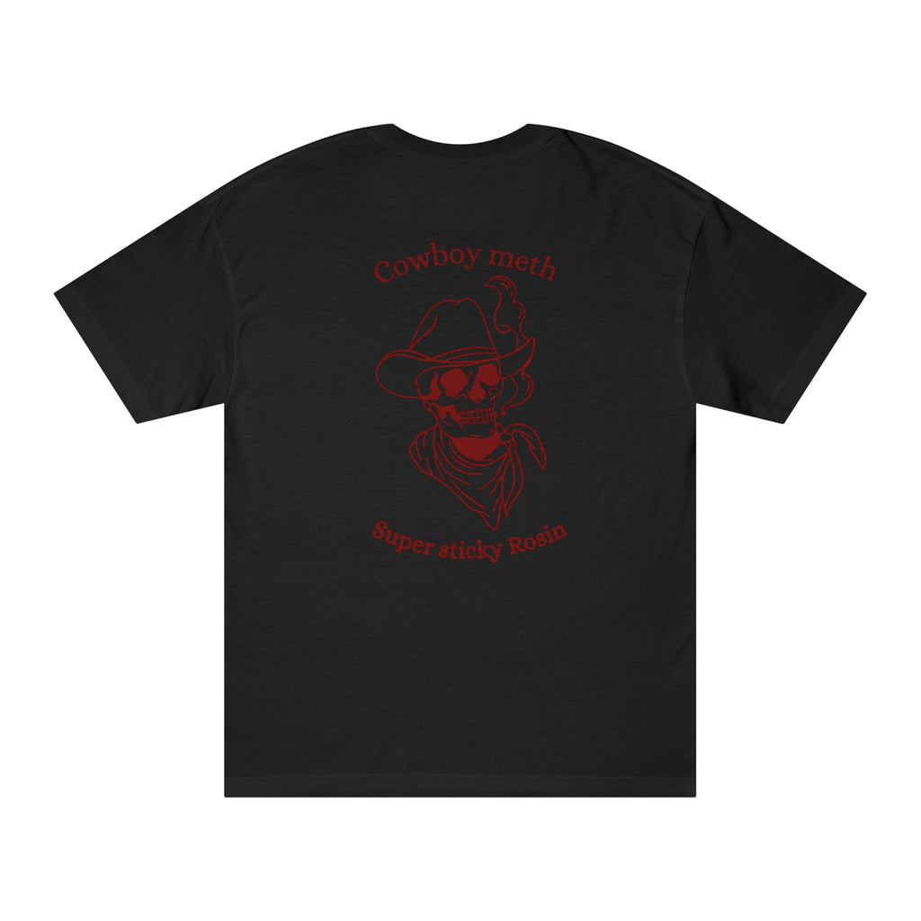 Cowboy meth dark red t shirt
