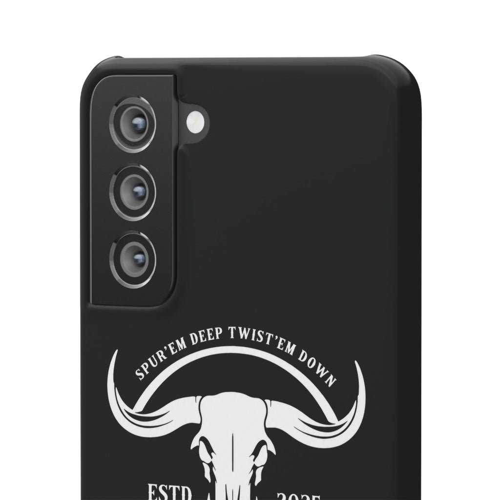 Tapped off phone case