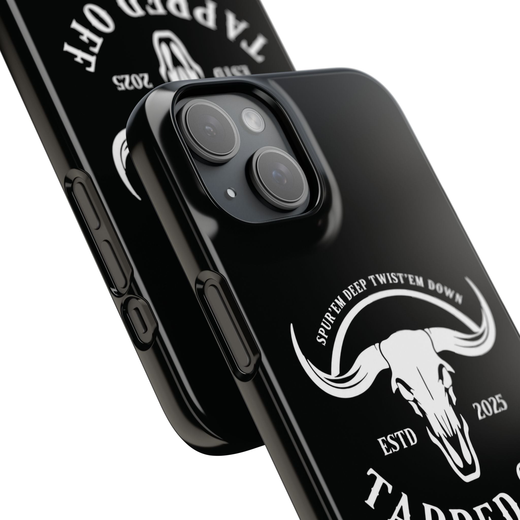 Tapped off phone case