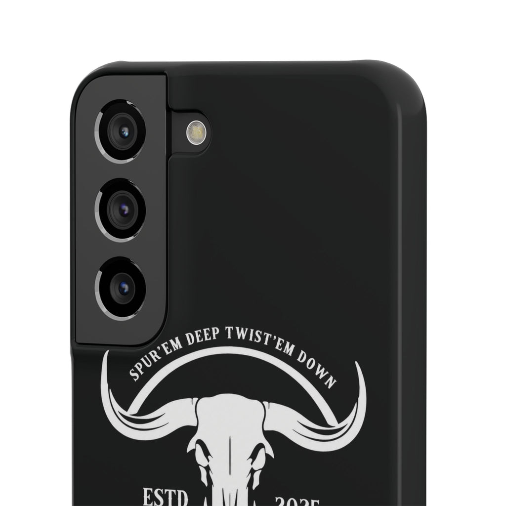 Tapped off phone case