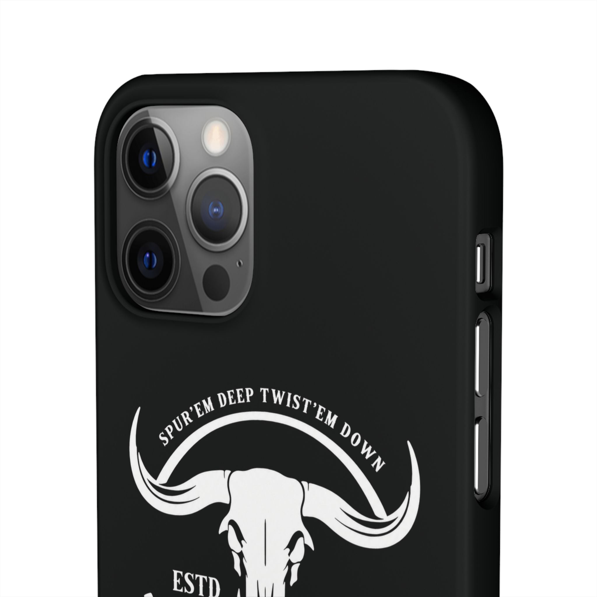 Tapped off phone case
