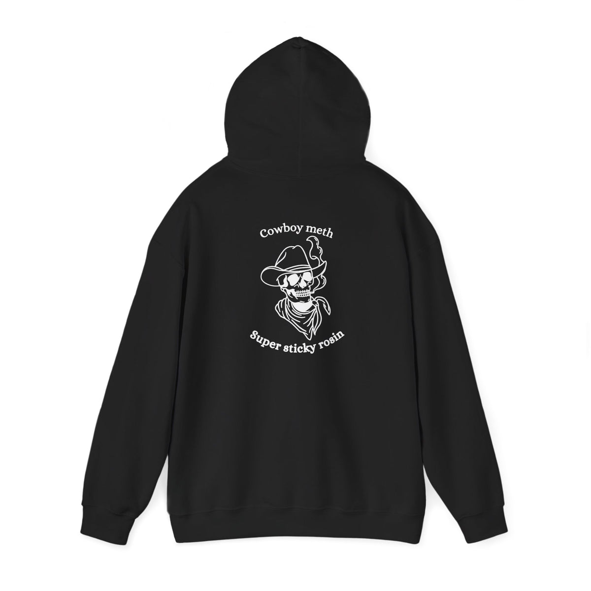 Cowboy meth white hoodie