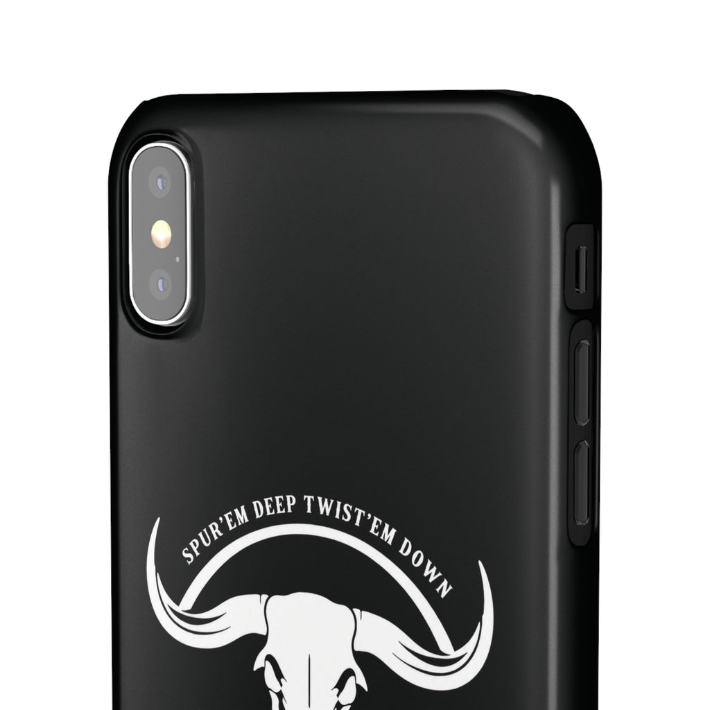 Tapped off phone case