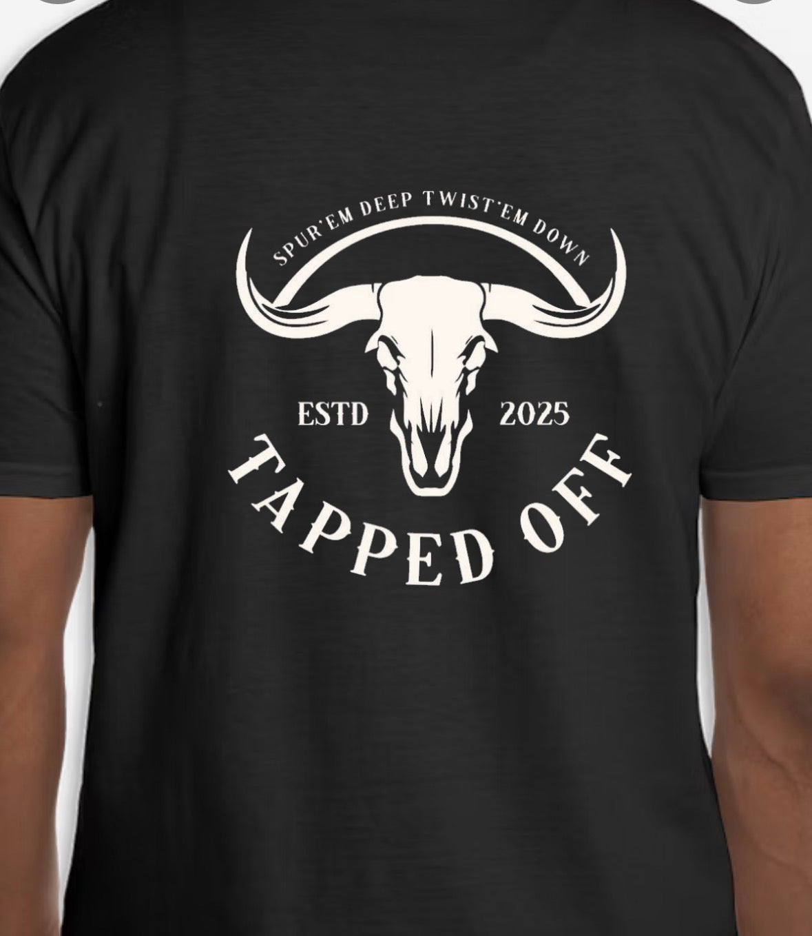 Tapped off bull riders shirts