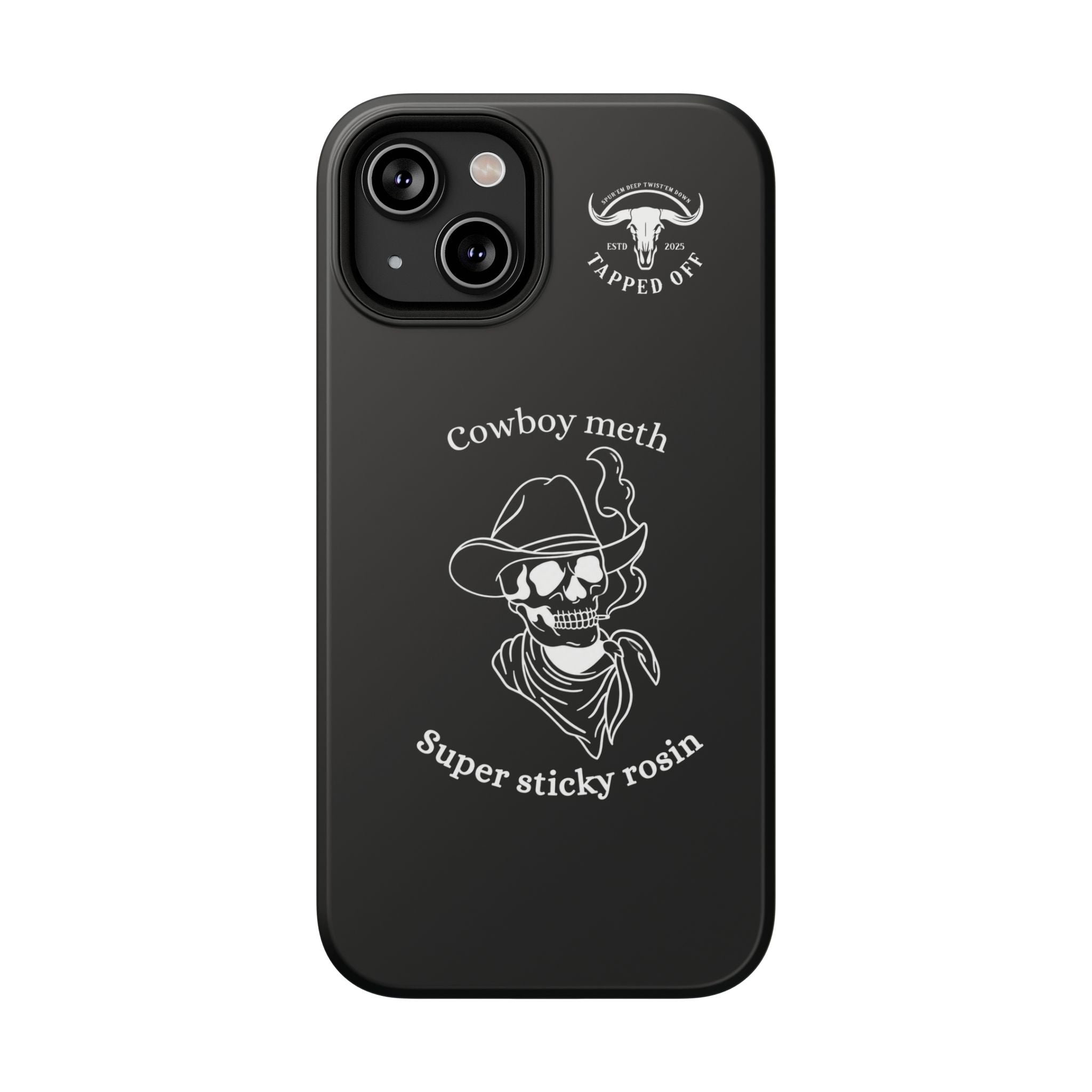 Cowboy meth phone case