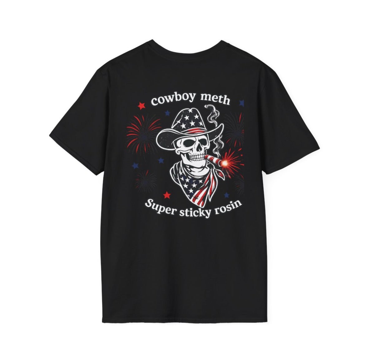 4 of July Cowboy meth limit edition shirt