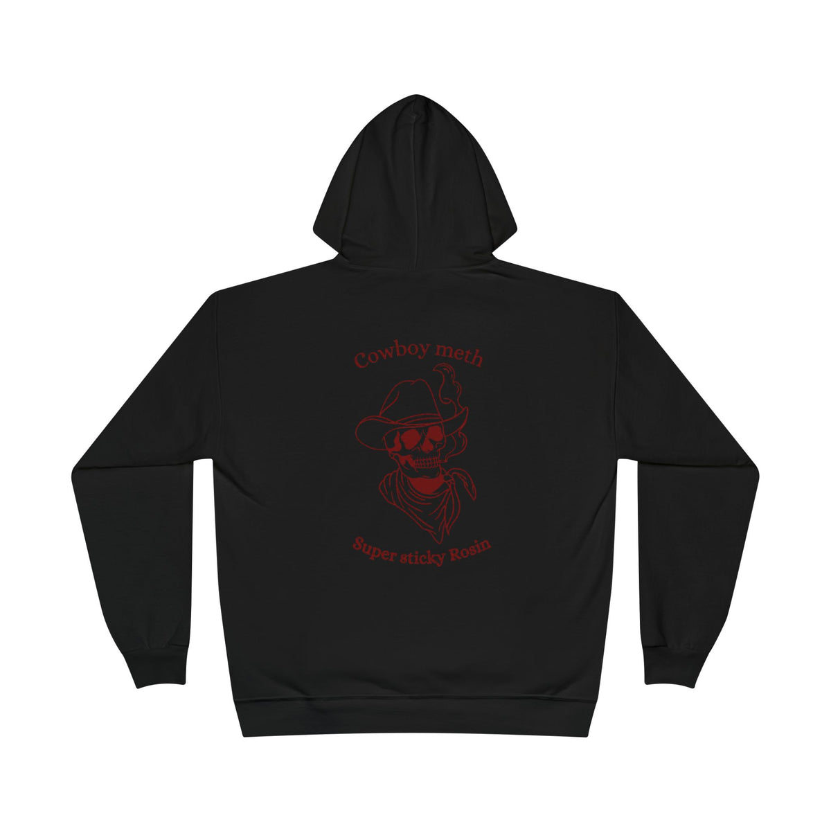 Cowboy meth Pullover Hoodie Sweatshirt dark red