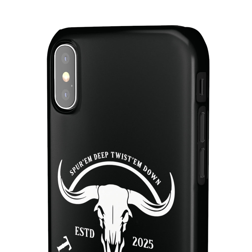 Tapped off phone case