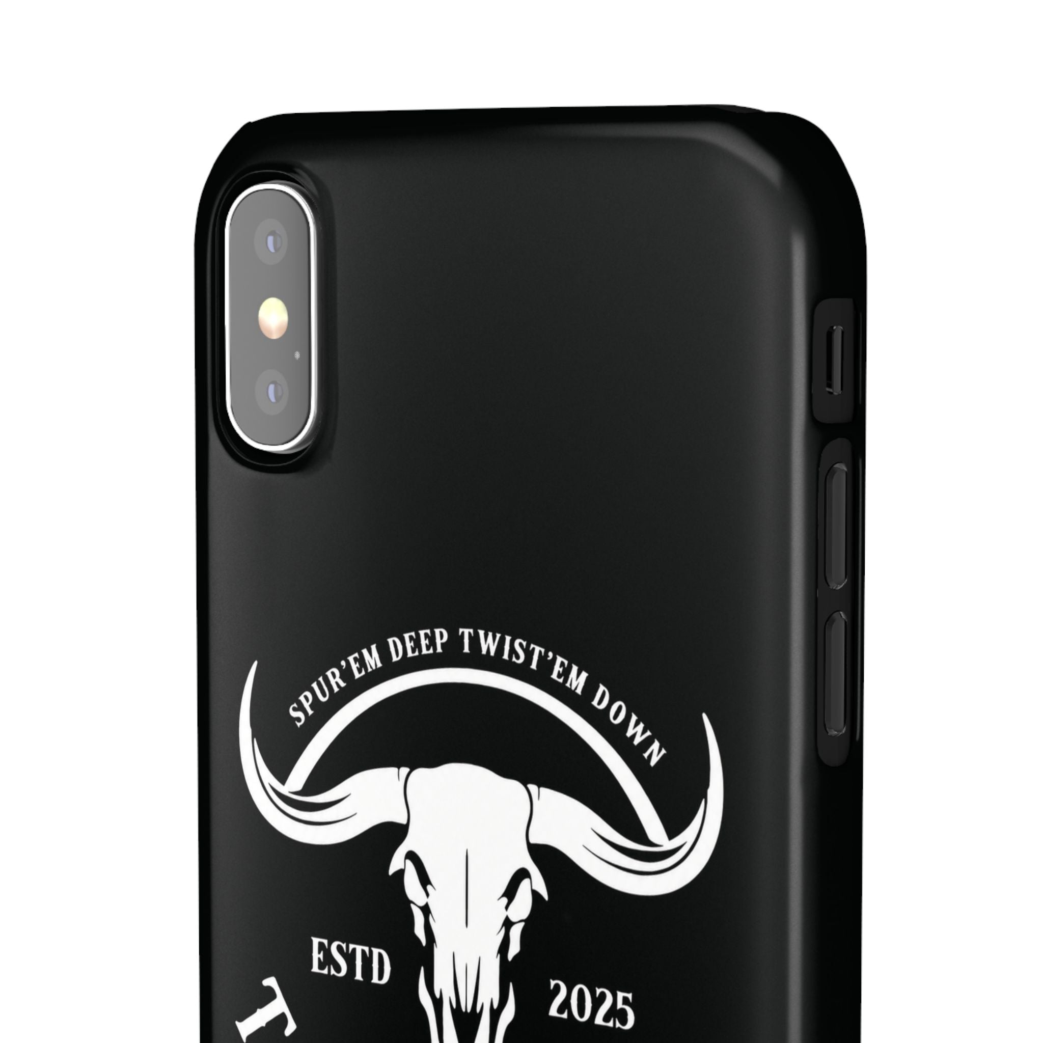 Tapped off phone case